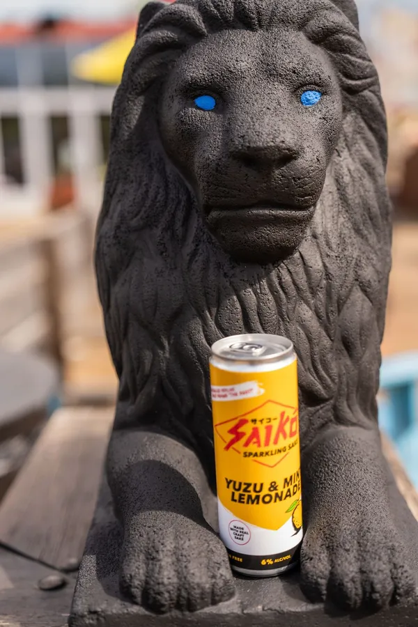 Saiko Sparkling Sake – Yuzu & Mint Lemonade | Go Saiko!